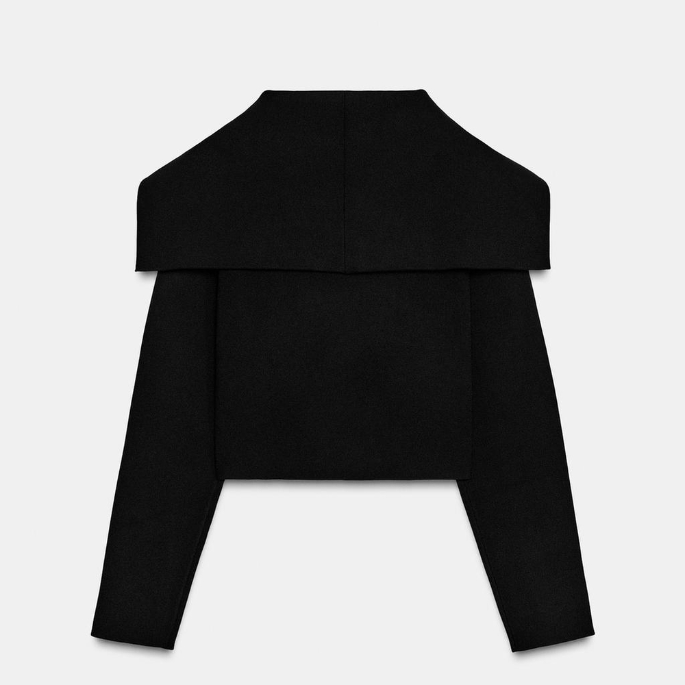 🩸Cropped○Knit○Jacket - Picture 5 of 5